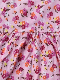 Max Girls Floral Printed Frocks - Pink - 18 - 24 M