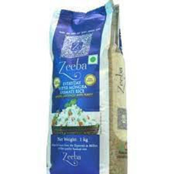 ZEEBA EVERYDAY SUPER MONGRA BSMT RICE 1KG