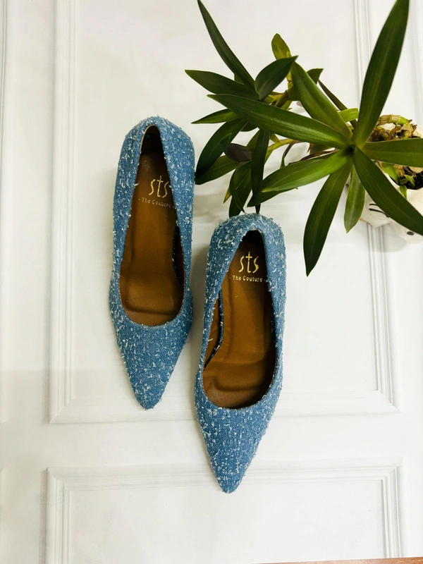Chambray Heels - 39