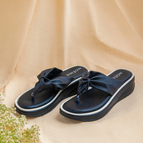 Knot Black Flatforms - 41