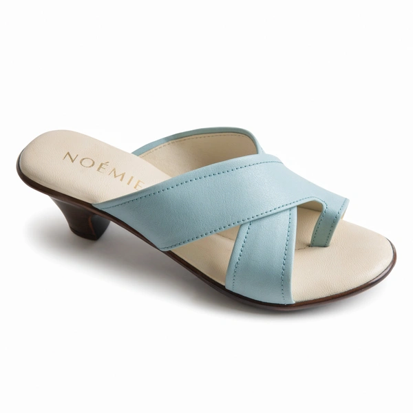 Raffia Toe Heels - 38