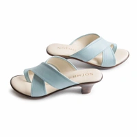 Raffia Toe Heels - 38
