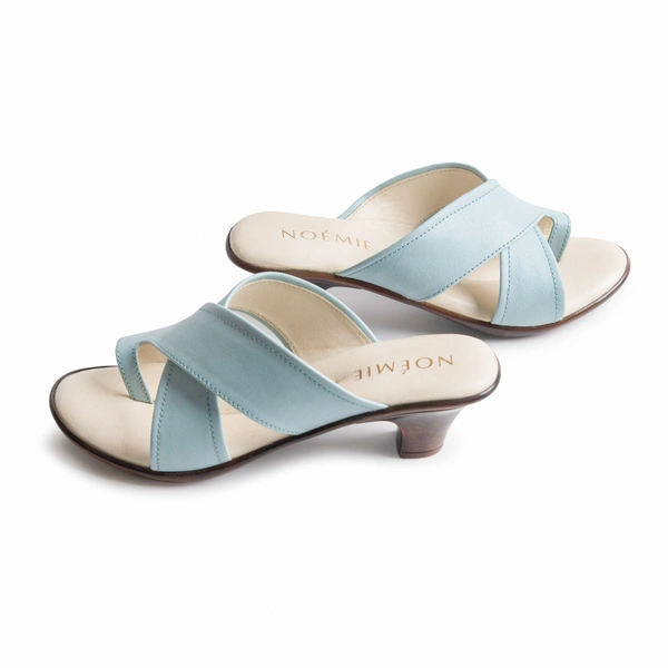 Raffia Toe Heels - 38