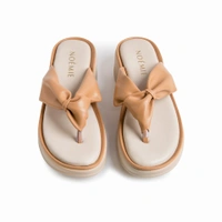 Knot Beige Flatforms - 41