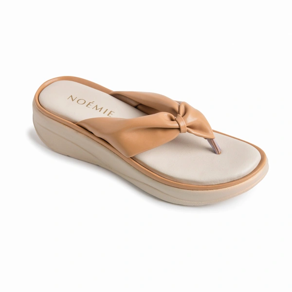 Knot Beige Flatforms - 41