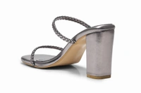 Silver Elegance Heels - 40