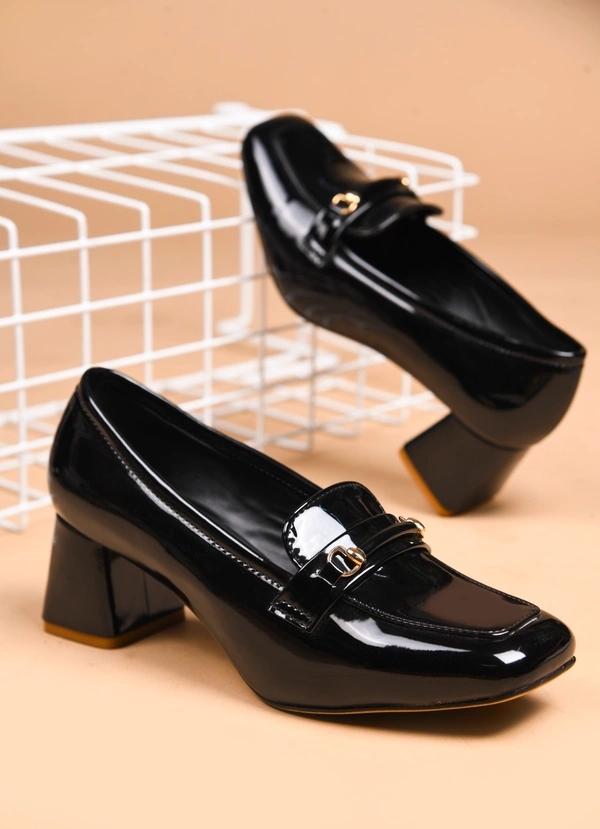 Midnight Elegance Loafers  - 40