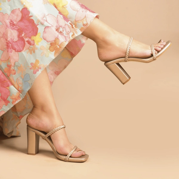 Graceful Glimmer Heels - 41