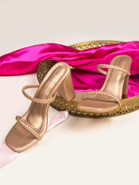 Graceful Glimmer Heels - 39