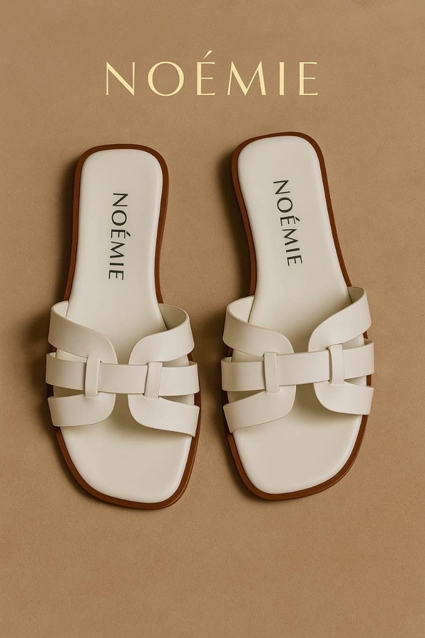 White Soft Sliders