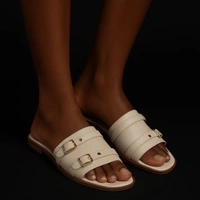 Double Belted Flats - 36