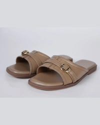 Single Belted Flats - Old Copper, 41