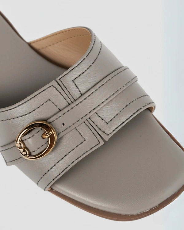 Single Belted Flats - Martini, 36