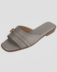 Single Belted Flats - Martini, 40