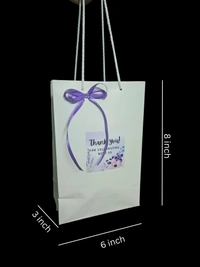 White Paper Bags - White, 100