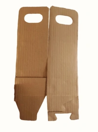 Carton Carry Boxes - 4 Inch, Brown, 100