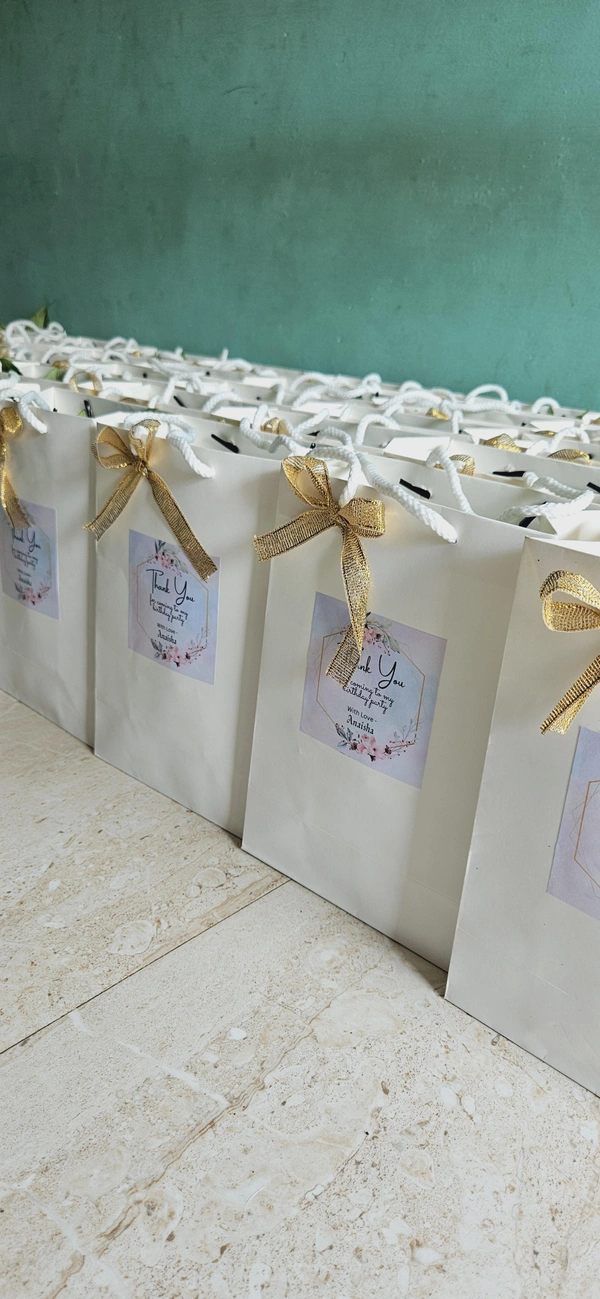 White Paper Bags - White, 100