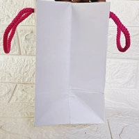 Paper Bags - White, 100, 4 Inch