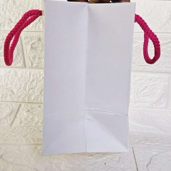 Paper Bags - White, 100, 4 Inch