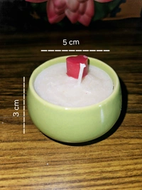 Ceramic pot Candle
