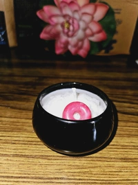 Ceramic pot Candle