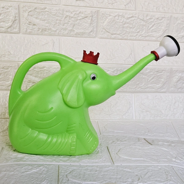 Elephant Watering Can - Green
