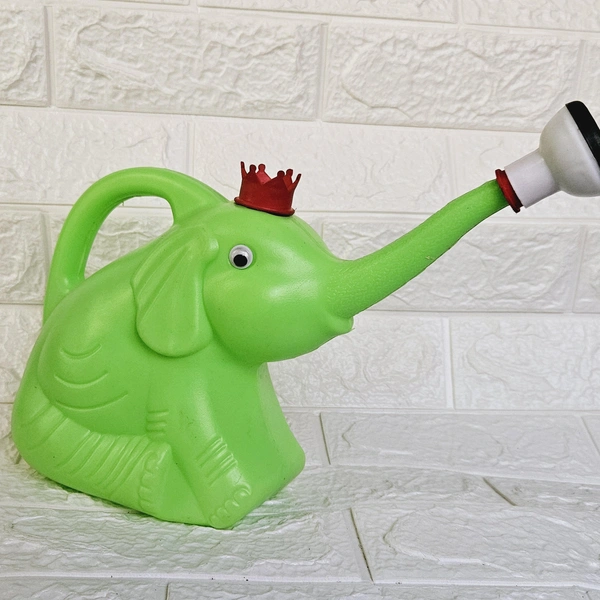 Elephant Watering Can - Green