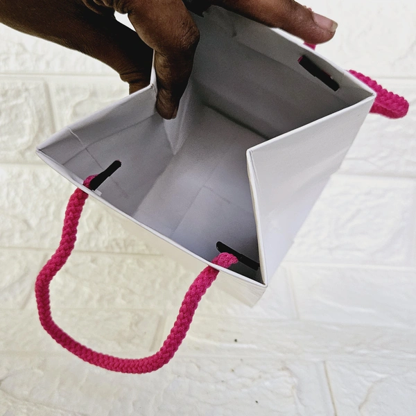 Paper Bags - 4 Inch, White, 20