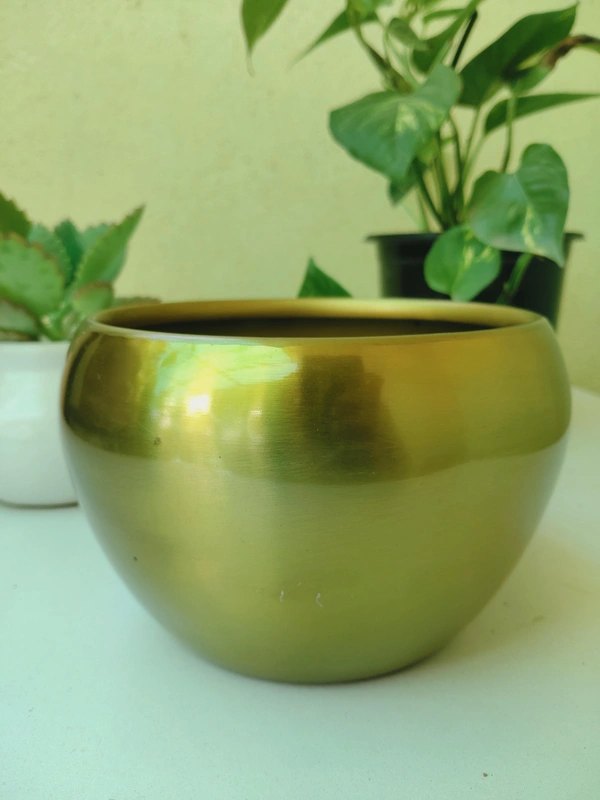 Metallic Planter Pack Of 2