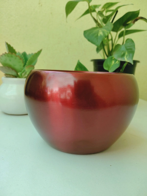 Metallic Planter Pack Of 2