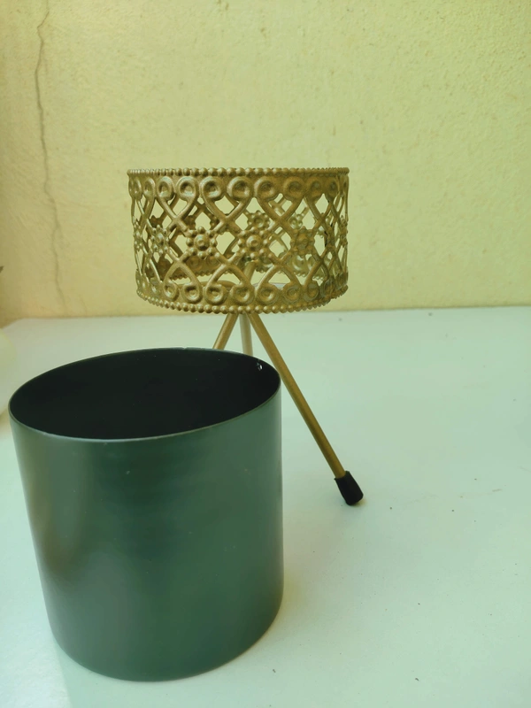 Metallic Planter