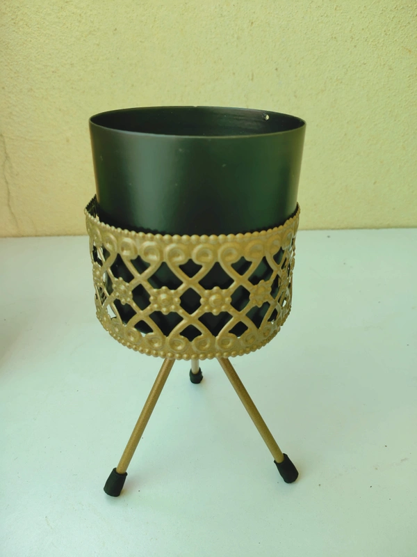 Metallic Planter