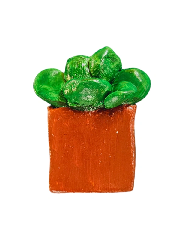 Succulent Fridge Magnet