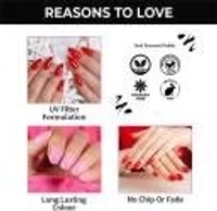 Stnemrag Juice Black Nail Polish Black () - Black, 1