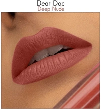 NYKAA Nykaa All Day Matte Waterproof, Transfer Proof, 12H Liquid Lipstick - Dear Doc