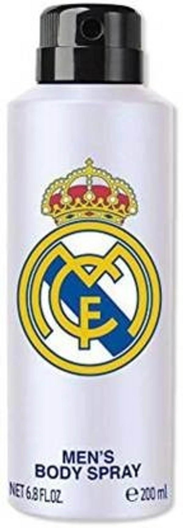 Real Madrid Body Spray Perfume for Men White Deodorant Spray - For Men (200 ml) - 1