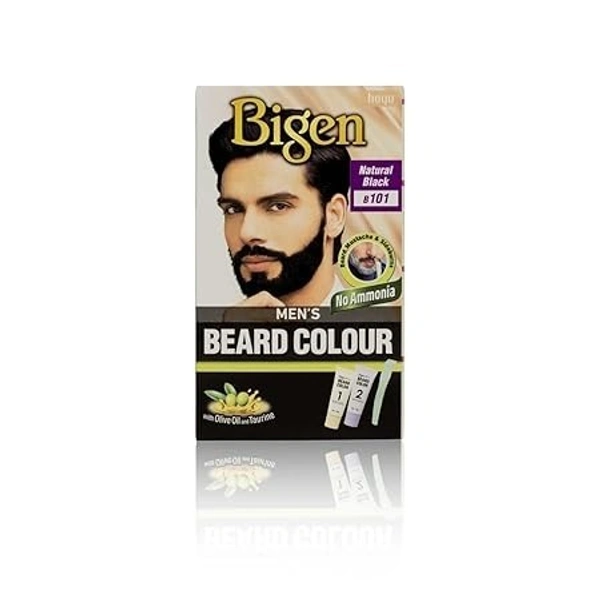 BIGEN Bigen Mens Beard Colour - Natural Black B101