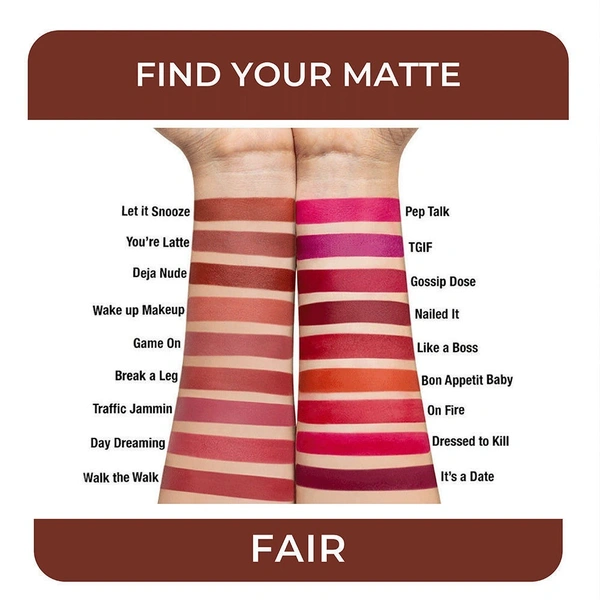 NYKAA Nykaa So Creme! Creamy Matte Lipstick - Deja Nude