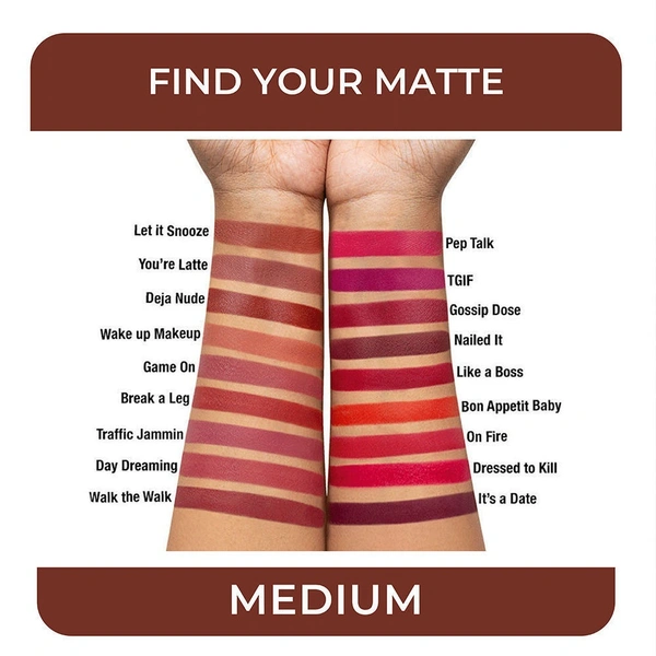 NYKAA Nykaa So Creme! Creamy Matte Lipstick - Deja Nude