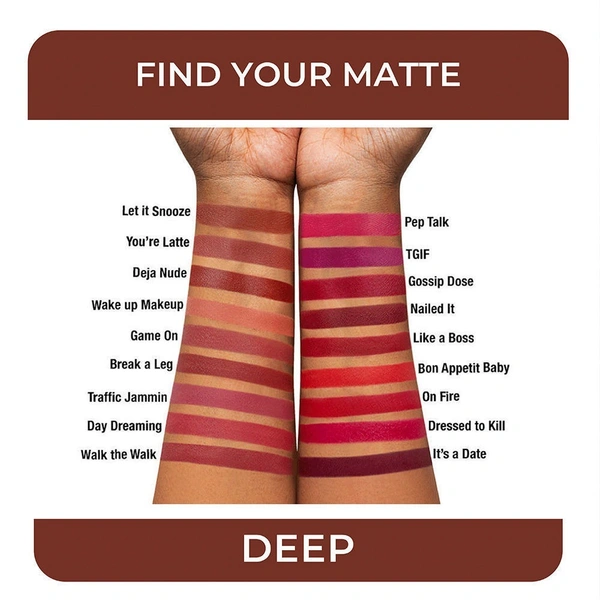 NYKAA Nykaa So Creme! Creamy Matte Lipstick - Deja Nude