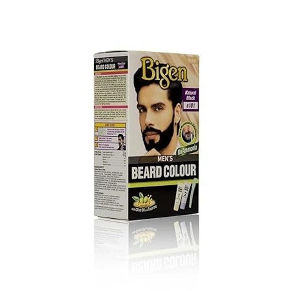 BIGEN Bigen Mens Beard Colour - Natural Black B101