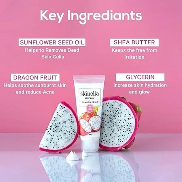 SKINELLA Dragon Fruit Face Mask (50 g)
