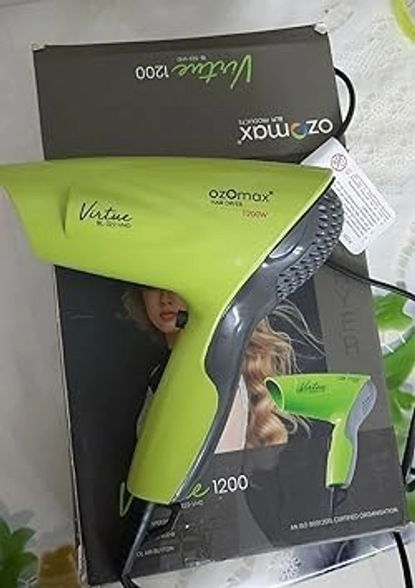 OZOMAX Ozomax Virtue 1200 Watt Hair Dryer With Cool Shot