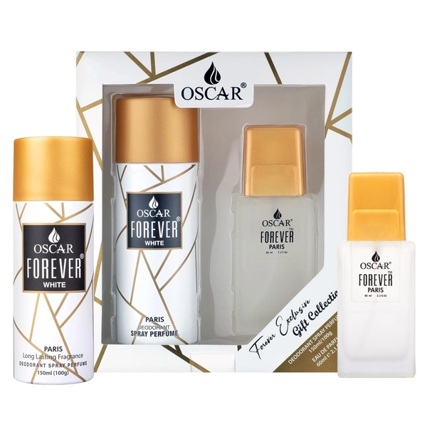 OSCAR Forever White Perfume+ Deo Gift Set Eau de Parfum - 100 ml (For Men & Women)