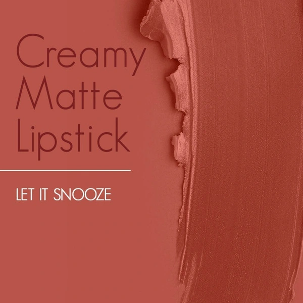 NYKAA Nykaa So Creme! Creamy Matte Lipstick - Let it Snooze
