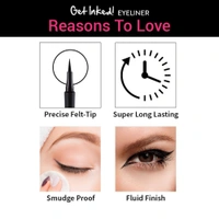 NYKAA Nykaa Get Inked! Sketch Eyeliner Pen - Onyx 01