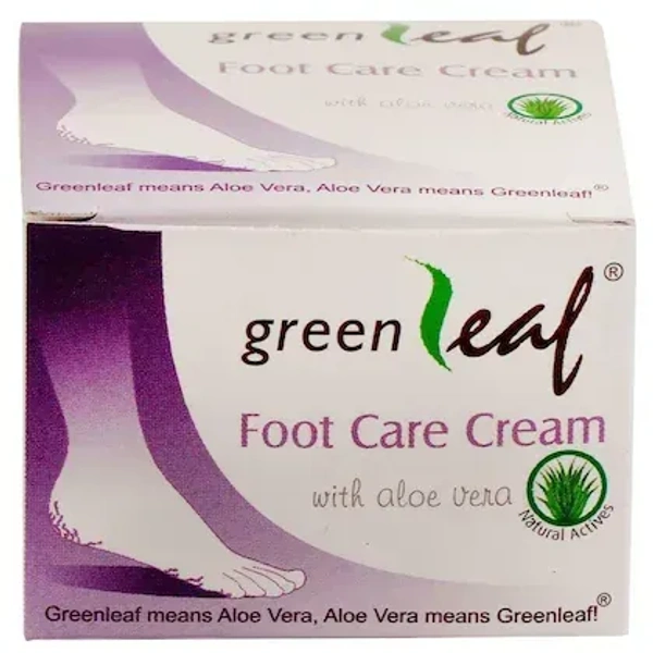 GREEN LEAF Greenleaf Foot Care Cream 50gm x 2 Pack Of