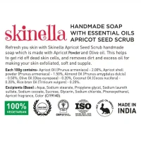 SKINELLA Apricot Seed Scrub (3 x 100 g)