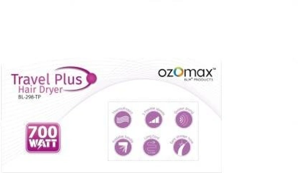 OZOMAX Ozomax Travel Plus Hair Dryer