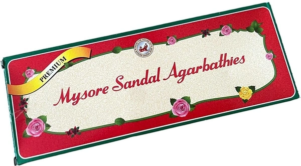MYSORE SANDAL Agarbathies (125 GM) Sandal Dhoop () - 1